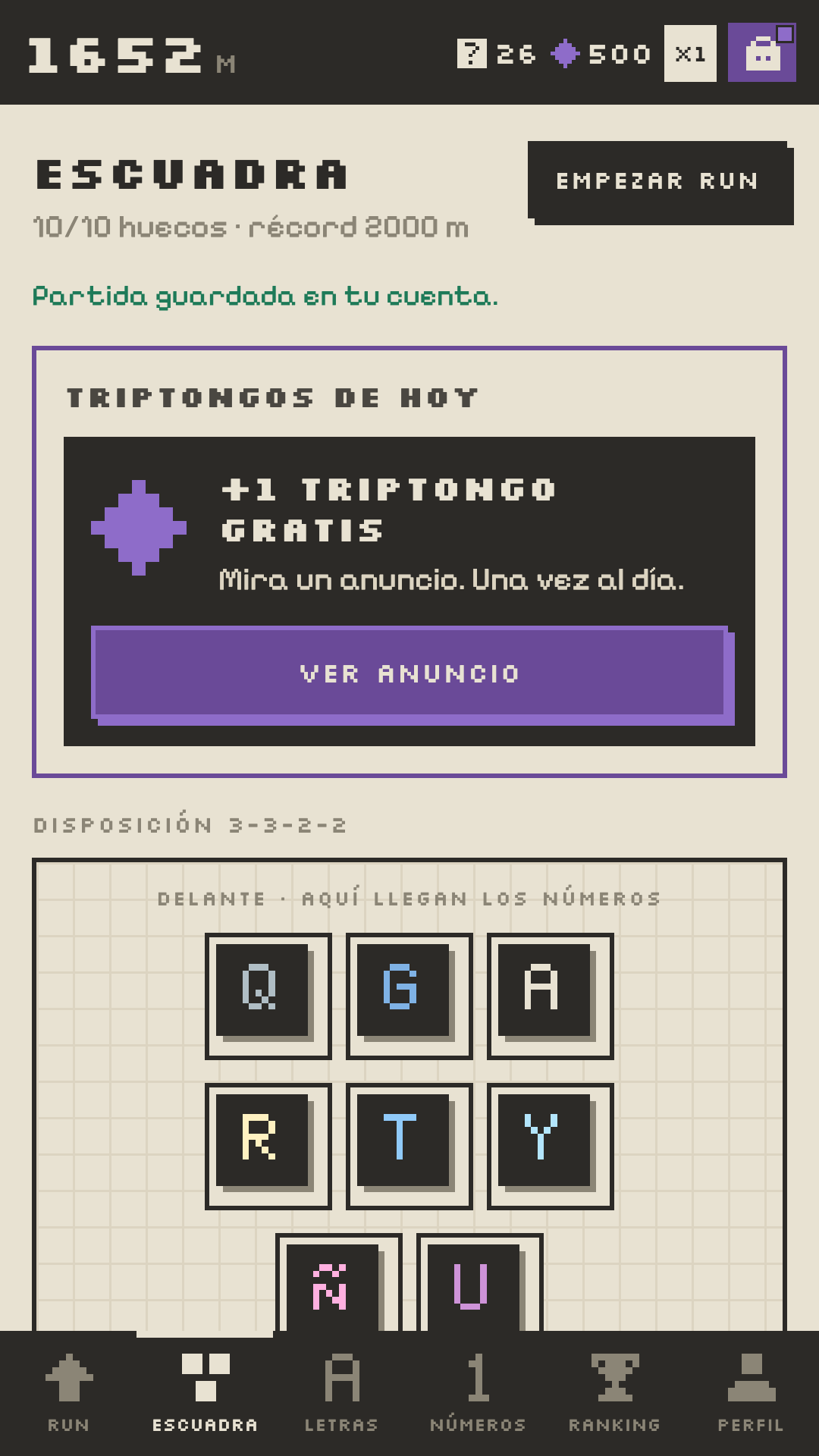 Escuadra y formación